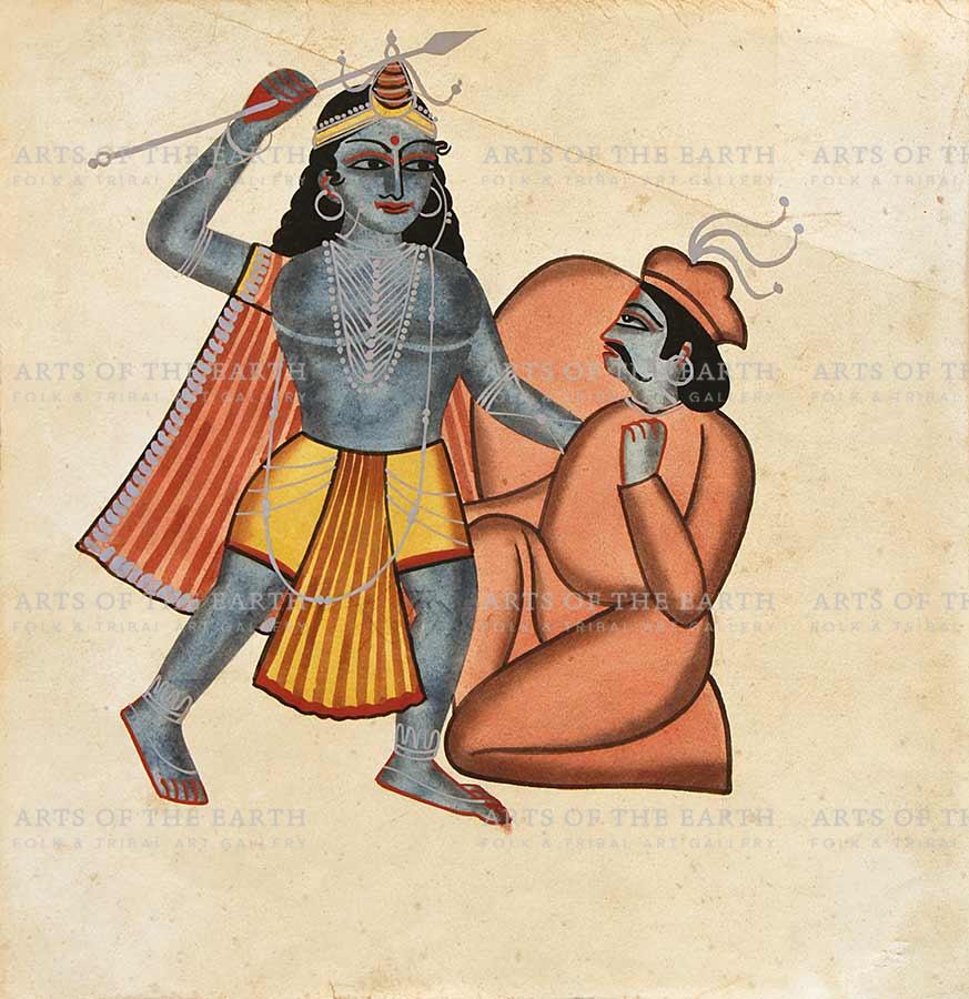 Kalighat painting  
