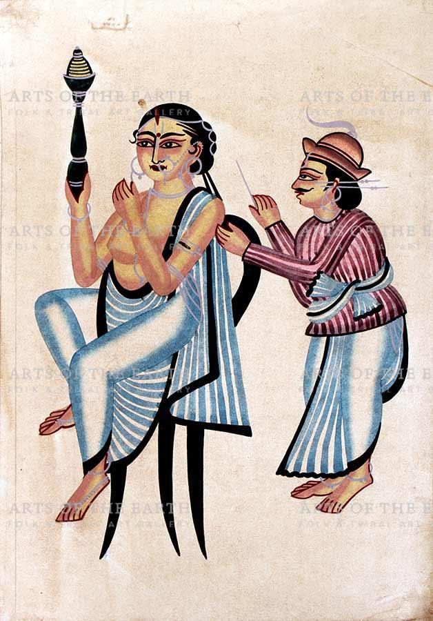Kalighat painting  