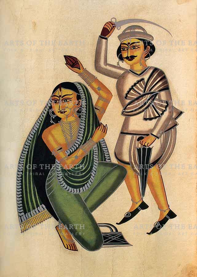 Kalighat painting  